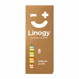 LINOGY AA Li-ion Pro набор аккумуляторов - 8 шт.