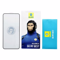 5D Mr. Monkey Glass - jaoks Samsung Galaxy S24 Plus must (Strong Lite)