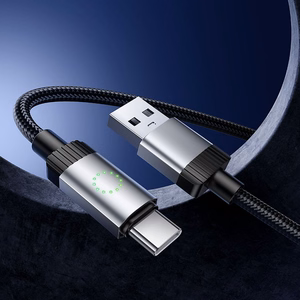 Кабель USB A to USB C Hoco 3A 1 m X117 черный