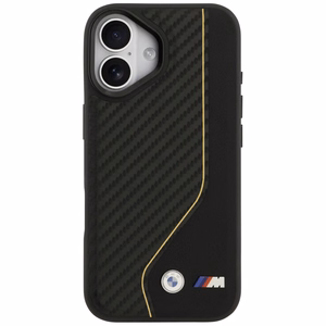 BMW M Carbon Line & Logo MagSafe Ümbris for iPhone 17 - kollane