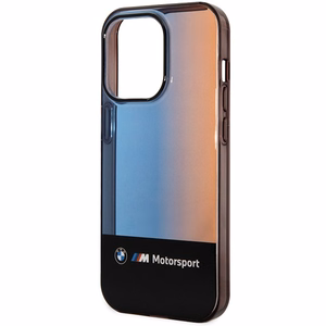 BMW Half Tricolor Ümbris jaoks iPhone 14 Pro Max 6.7" - must