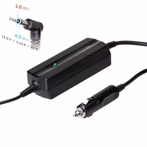 Autolaadija jaoks laptop Akyga AK-ND-40 (19.5V / 3.33A 65W 4.5 x 3.0mm + pin) HP 1.2m