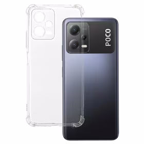 Clin Anti Shock 1,5mm jaoks XIAOMI REDMI NOTE 12 5G/POCO X5 läbipaistev