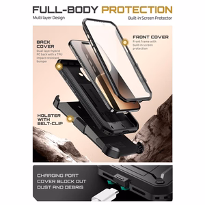 Supcase UB Pro iPhone 17 Ümbris - Must