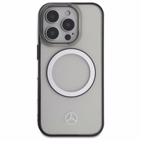 Mercedes Printed Logo MagSafe Ümbris jaoks iPhone 16 Pro - Clear