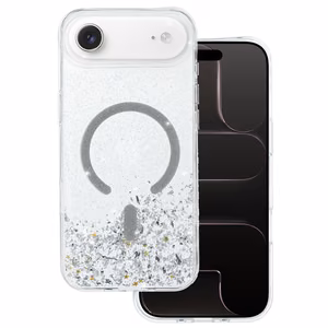 Tel Protect Moonlite Magsafe Ümbris jaoks Iphone 17 Air silver clear