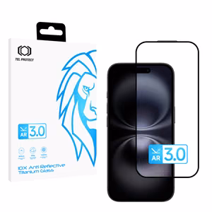 Закаленное стекло Tel Protect 10X AR 3.0 AntiReflective Titanium для Iphone 16 Pro/17