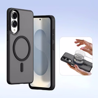 Dux Ducis Lava ümbris with MagSafe jaoks Samsung Galaxy S25 Edge - must