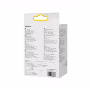 Laadija Baseus Compact valge 10.5W (2xUSB)