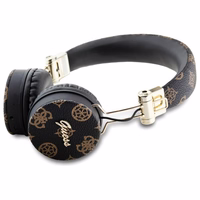 Guess Bluetooth ENC GUBH70EPOSMK on-ear kõrvaklapid must/must Peony Script Round Shape