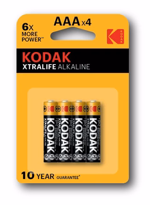Kodak AAA aluseline ühekordselt kasutatav patarei