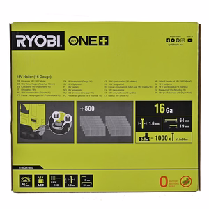 Ryobi 18V ONE+ R16GN18G – aku-naelapüstol