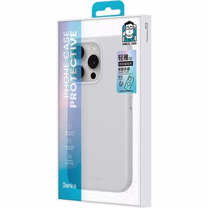 Benks Magnetic Vita Pro силиконовый Чехол для Iphone 16 серый