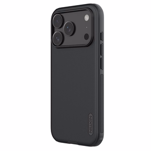 Nillkin Super Frosted Shield Pro магнитный Чехол совместимый с MagSafe для iPhone 17 Pro - чёрный