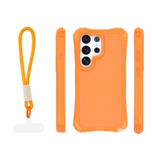 Safepop чехол с ремешком для Samsung Galaxy S26 Ultra оранжевый