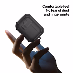 DUX DUCIS PECP - TPU+PC protective case jaoks AirPods 4 must