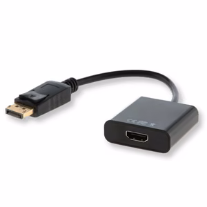 Savio CL-55 videokaabli adapter 0,2 m DisplayPort HDMI Type A (Standard) must