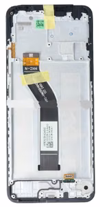 LCD screen Xiaomi Redmi 14C 4G/Poco C75 koos touch screen ja frame Must original (service pack)