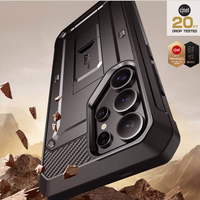 Supcase Unicorn Beetle Pro Ümbris jaoks Samsung Galaxy S25 Ultra - must