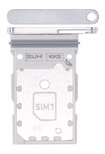 SIM-kaardi hoidja Samsung S908 S22 Ultra Dual Phantom White originaal (hoolduspakett)