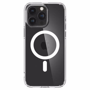 SPIGEN ümbris ULTRA HYBRID MAG compatible with MagSafe jaoks IPHONE 15 Pro valge