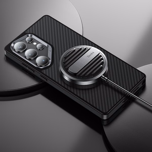 Benks Magnetic Armor Pro Kevlar Ümbris 600D (A045) jaoks Samsung Galaxy S25 Ultra must