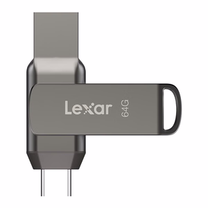 MEMORY DRIVE FLASH USB3.1 64GB/D400 LJDD400064G-BNQNG LEXAR