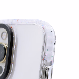 Puro RE-COVER IPC1467RECOVERWHI ümbris seadmele Apple iPhone 14 Plus, läbipaistev mitmevärviliste täppidega