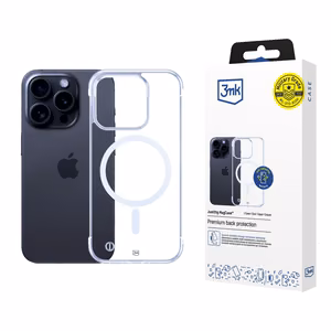 3mk Just20g MagCase jaoks iPhone 16 Pro Max - Läbipaistev