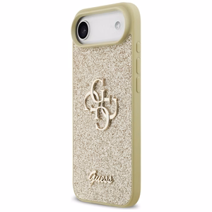 Guess Fixed Glitter Big 4G ümbris jaoks iPhone Air - kuldne