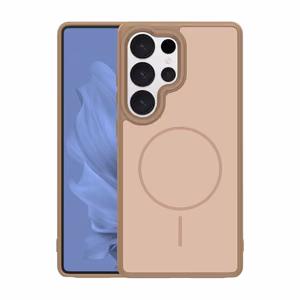 Frame Thin Mag ümbris for Samsung Galaxy S25 Ultra pruun