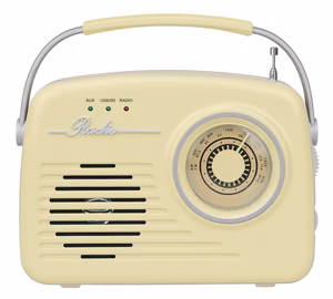 Setty Bluetooth-колонка с радио Retro P350 бежевый