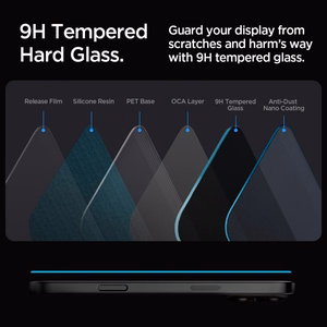 Spigen Glas.tR EZ Fit Privacy Karastatud klaas jaoks iPhone 16 Pro Max / 17 Pro Max - 2 pcs.