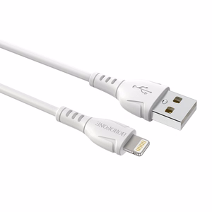 Borofone кабель BX51 Triumph - USB на Lightning - 2,4A 1 метр белый