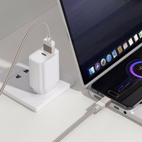 Kaabel USB A to USB C Hoco 3A 1 m X110 kuldne