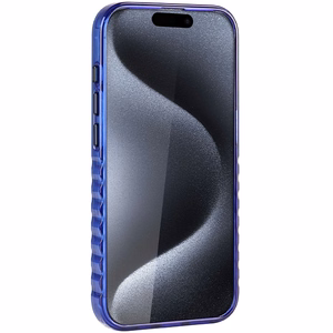 Audi IML MagSafe чехол для iPhone 15 Pro Max - синий