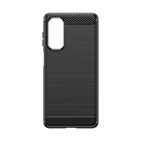 Flexible carbon pattern ümbris jaoks Samsung Galaxy M54 Carbon Ümbris - must