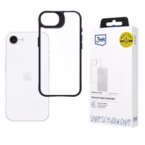 3mk Satin Armor Ümbris+ jaoks Apple iPhone 16e / SE 4 - läbipaistev