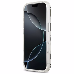 Karl Lagerfeld IML KL Monogram MagSafe Ümbris jaoks iPhone 17 Pro - Valge