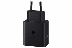 Laadija Samsung EP-T4511XBEGEU 45W + USB-C to USB-C kaabel 1.8m must