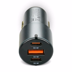 Autolaadija everActive CC-40Q USB QC3.0 + 2x USB-C PD 60W
