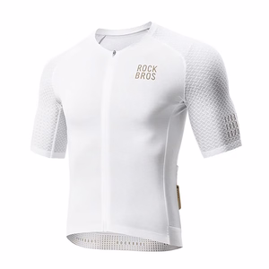 Rockbros YDDX011 Diamond Short Sleeve Cycling Jersey Size XL - White