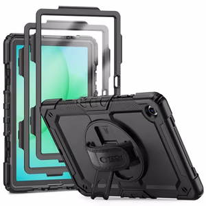 Tech-Protect Solid Чехол для Samsung Galaxy Tab A9+ / A11+ Plus 11.0 X210 / X215 / X216 / X230 / X235 / X236 - чёрный