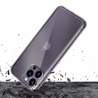 Silikoonist ümbris iPhone 14 Pro 3mk Clear Case sarjast - läbipaistev