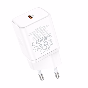 Laadija Borofone BN6 20W USB-C valge
