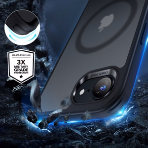 ESR Classic Hybrid Halolock MagSafe ümbris jaoks iPhone 16e - must