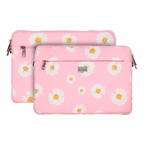 Wonder Sleeve Laptop 15-16 inches roosa daisies