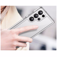 Outer Space Ümbris Silicone Ümbris with Gel Frame jaoks Samsung Galaxy S25 Ultra - läbipaistev