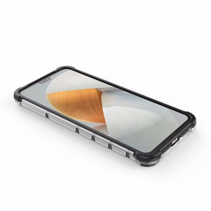 Vivo V23 5G läbipaistva geelraamiga soomustatud kate Vivo V23 5G jaoks