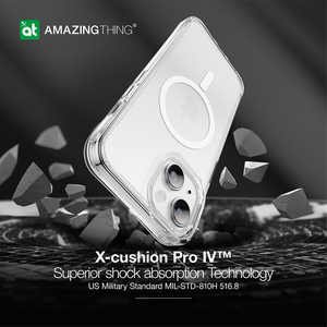 Amazing Thing Titan Edge Mag Ümbris 15FT IP156.7TEMCL jaoks Iphone 15 Plus läbipaistev
